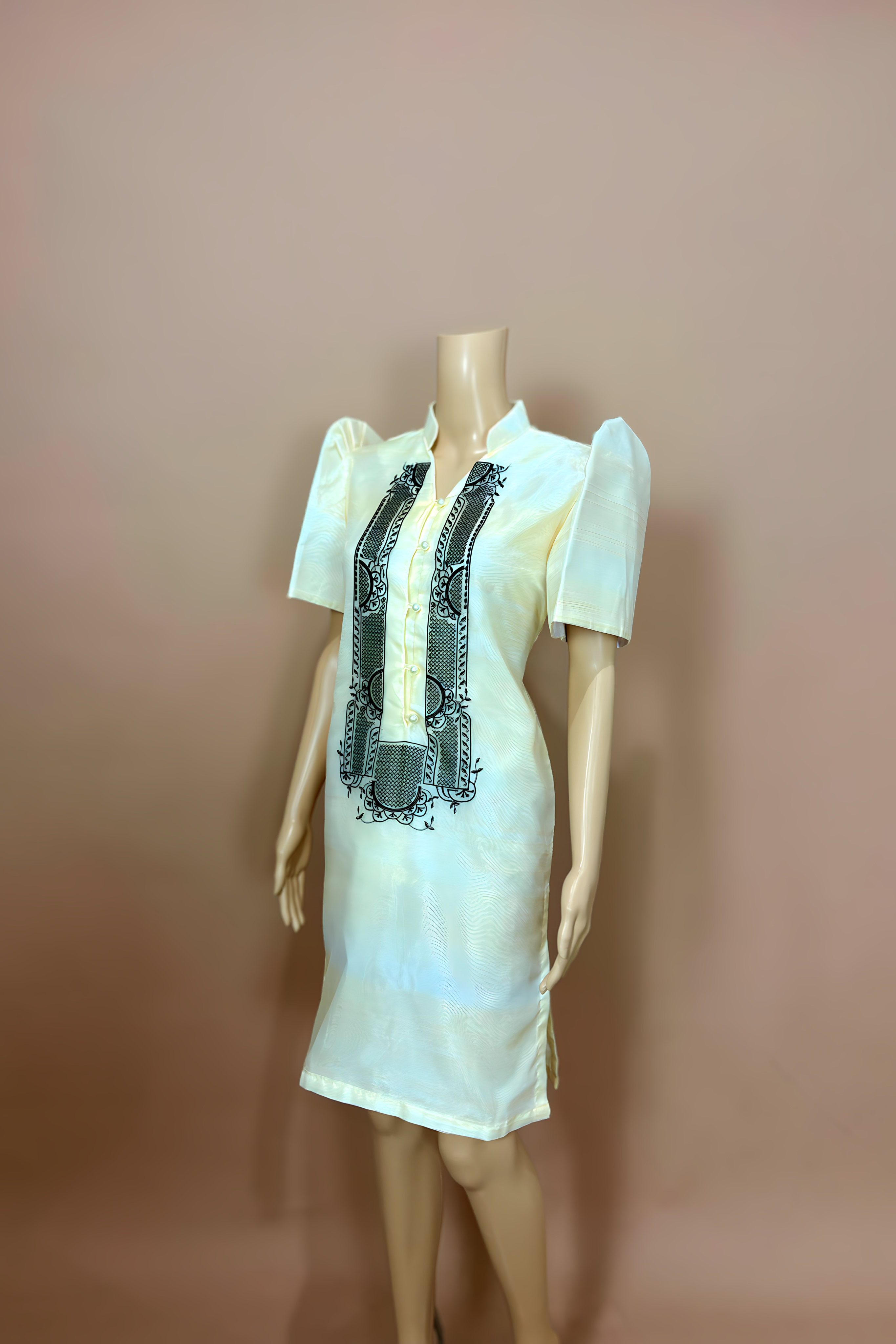 Beigie Filipiniana Barong Dress