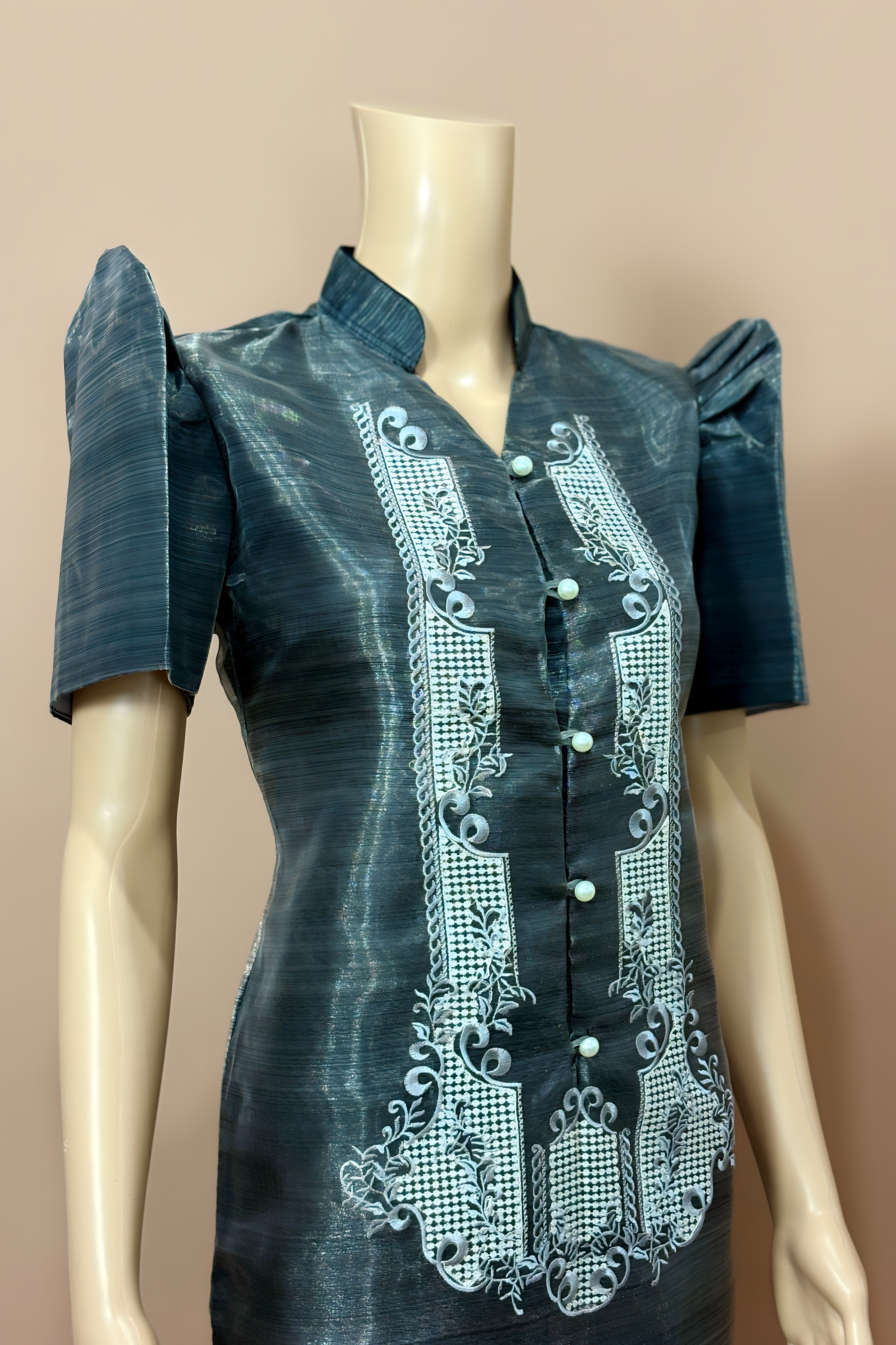 ZHANRA FILIPINIANA BARONG DRESS