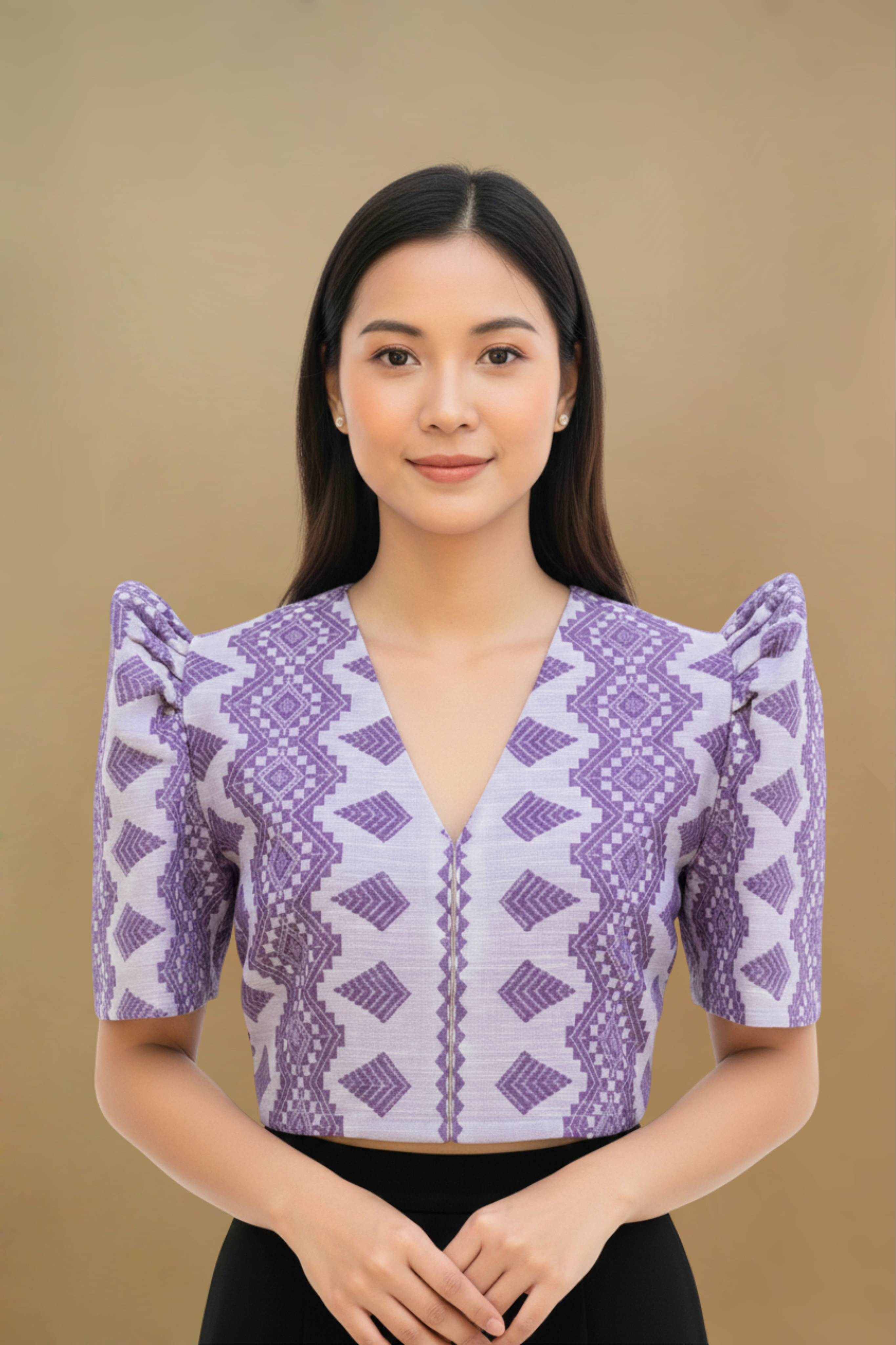 LOVELY HANDWOVEN PINILIAN FILIPINIANA BOLERO