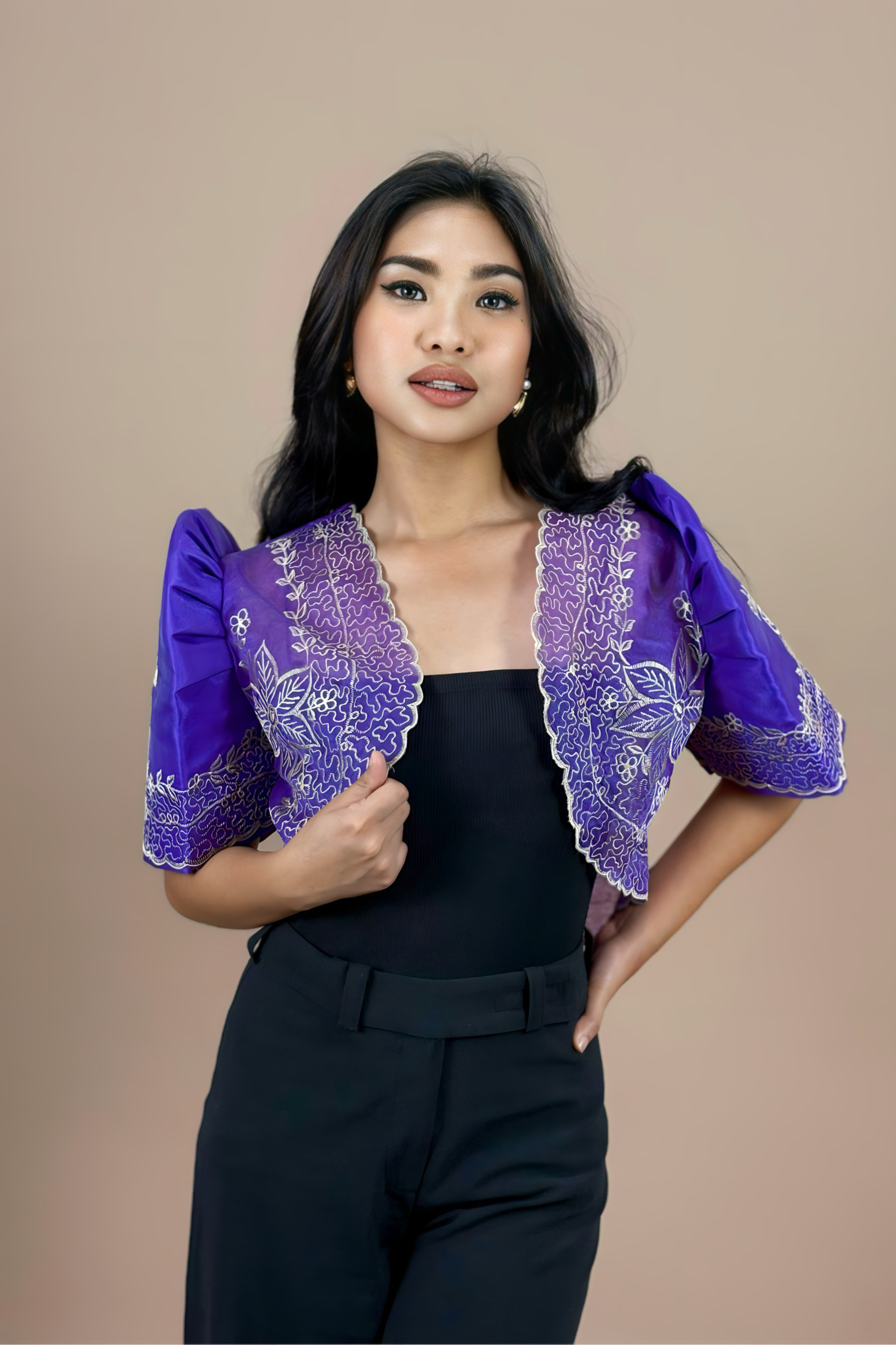Violet Bolero for Cultural Events