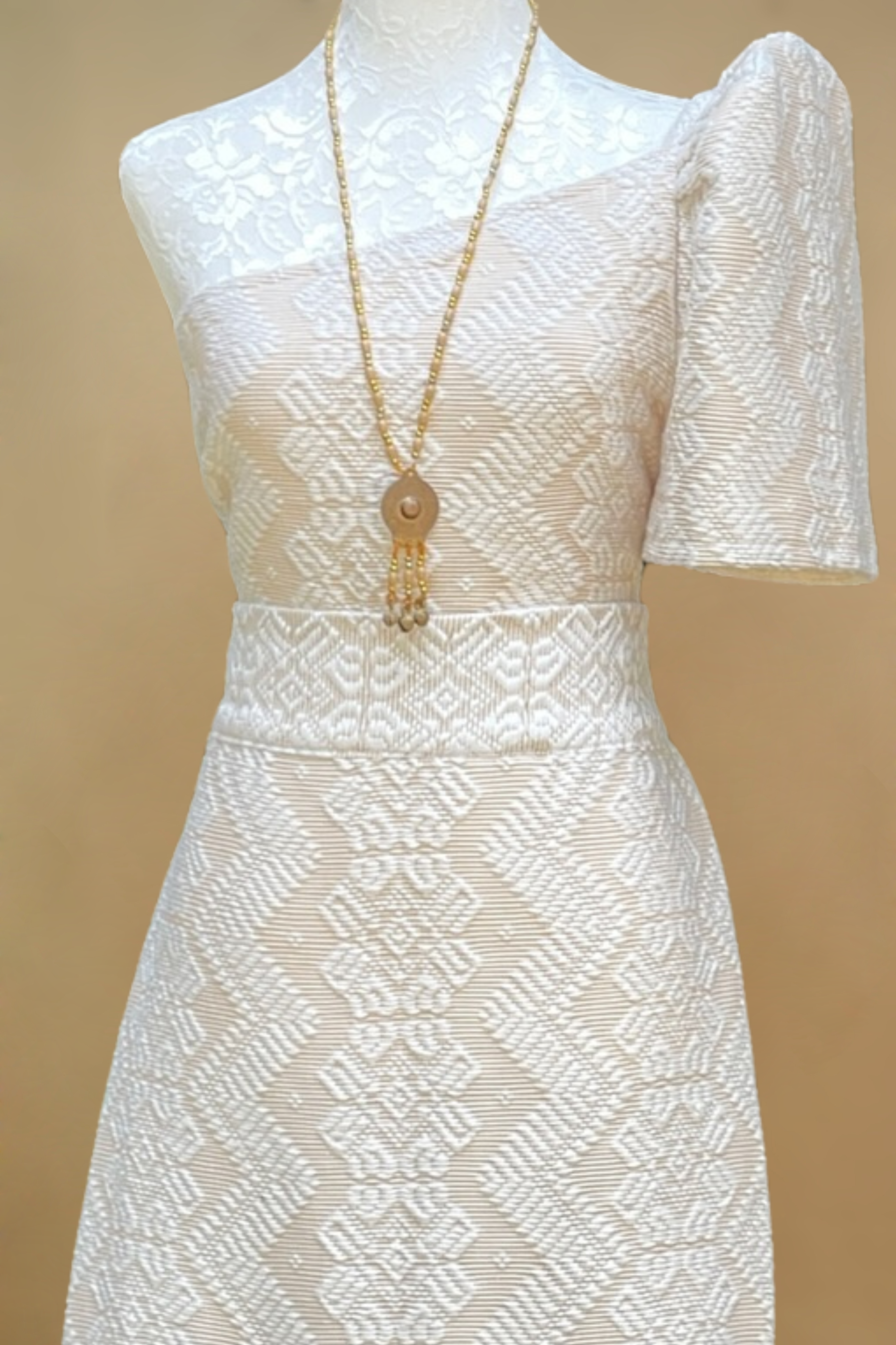 Handwoven Filipiniana Dress