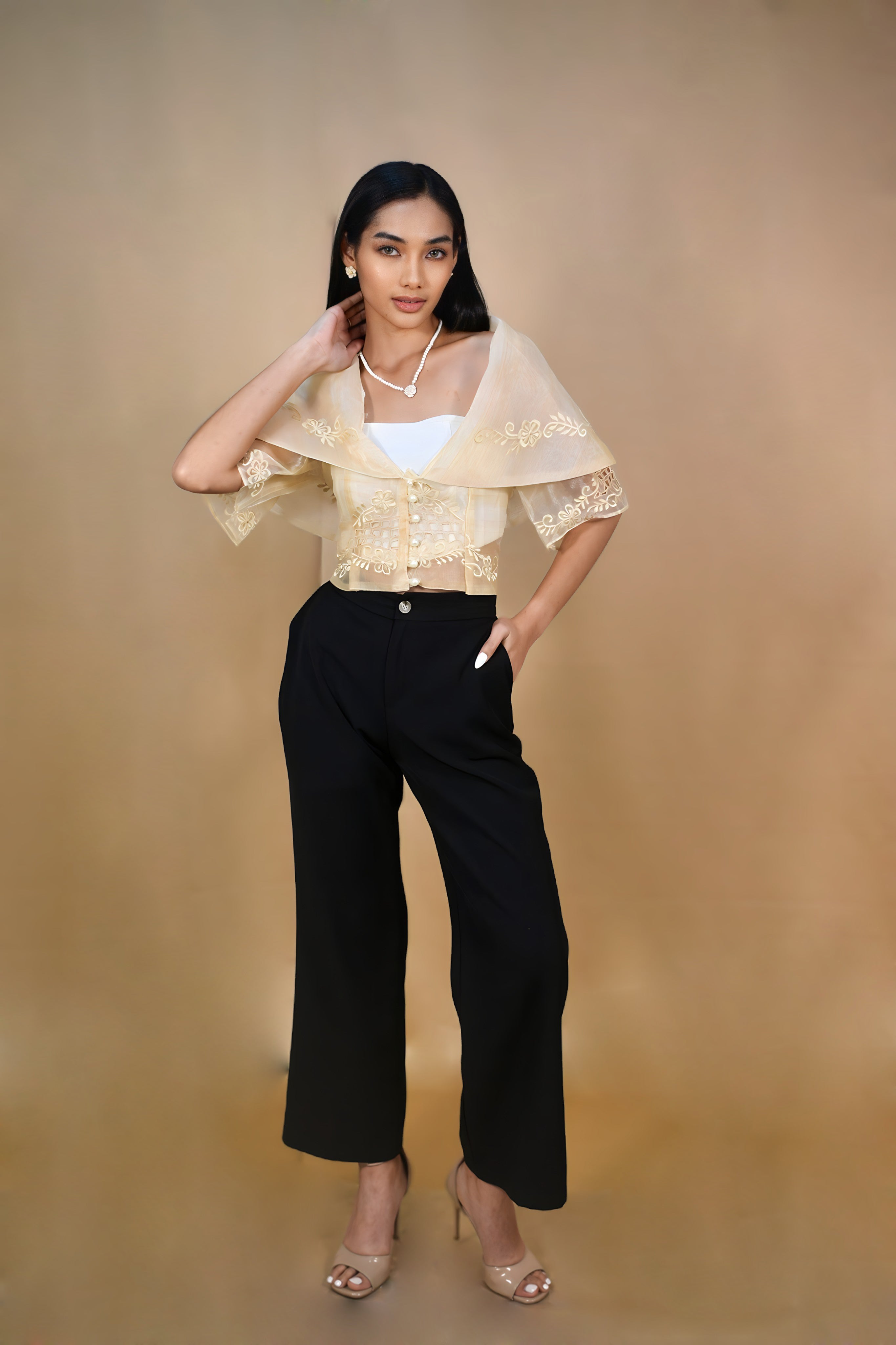 Kimona Top for Filipiniana Dress for Women