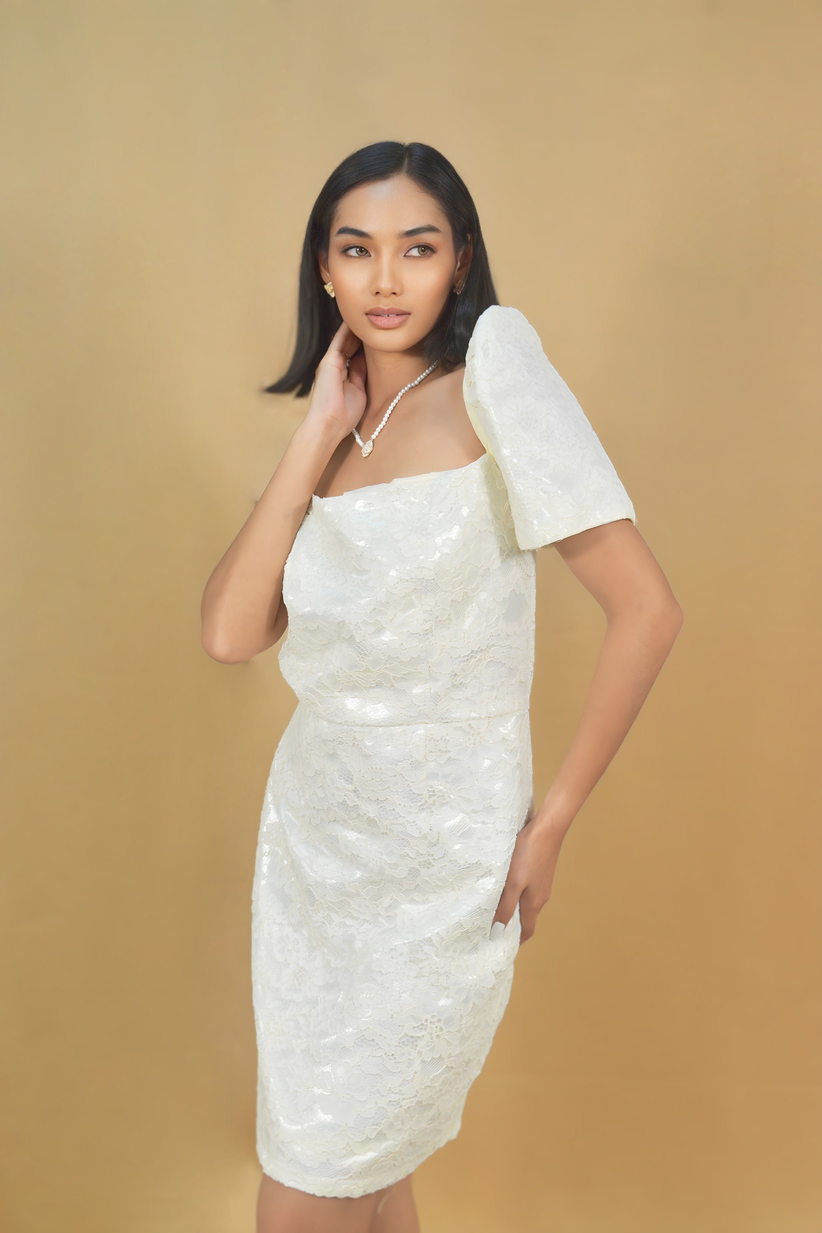 Elegant Wedding Filipiniana Dress for Women