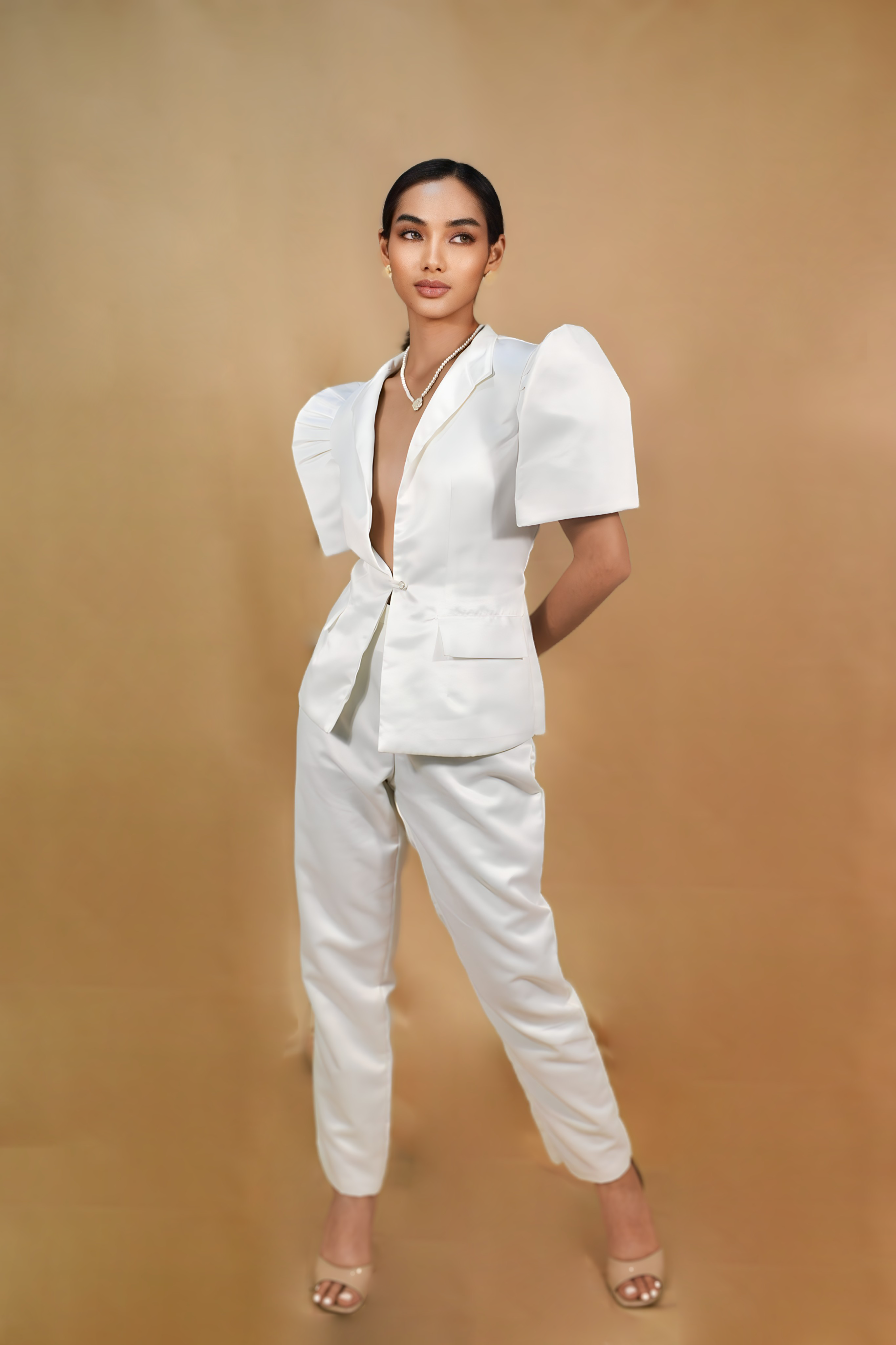 Filipiniana Pantsuit for Formal Gatherings