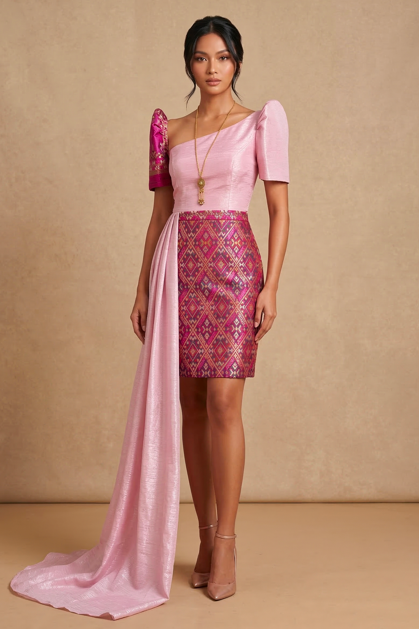 Womens Ethnic FIlipiniana Dress