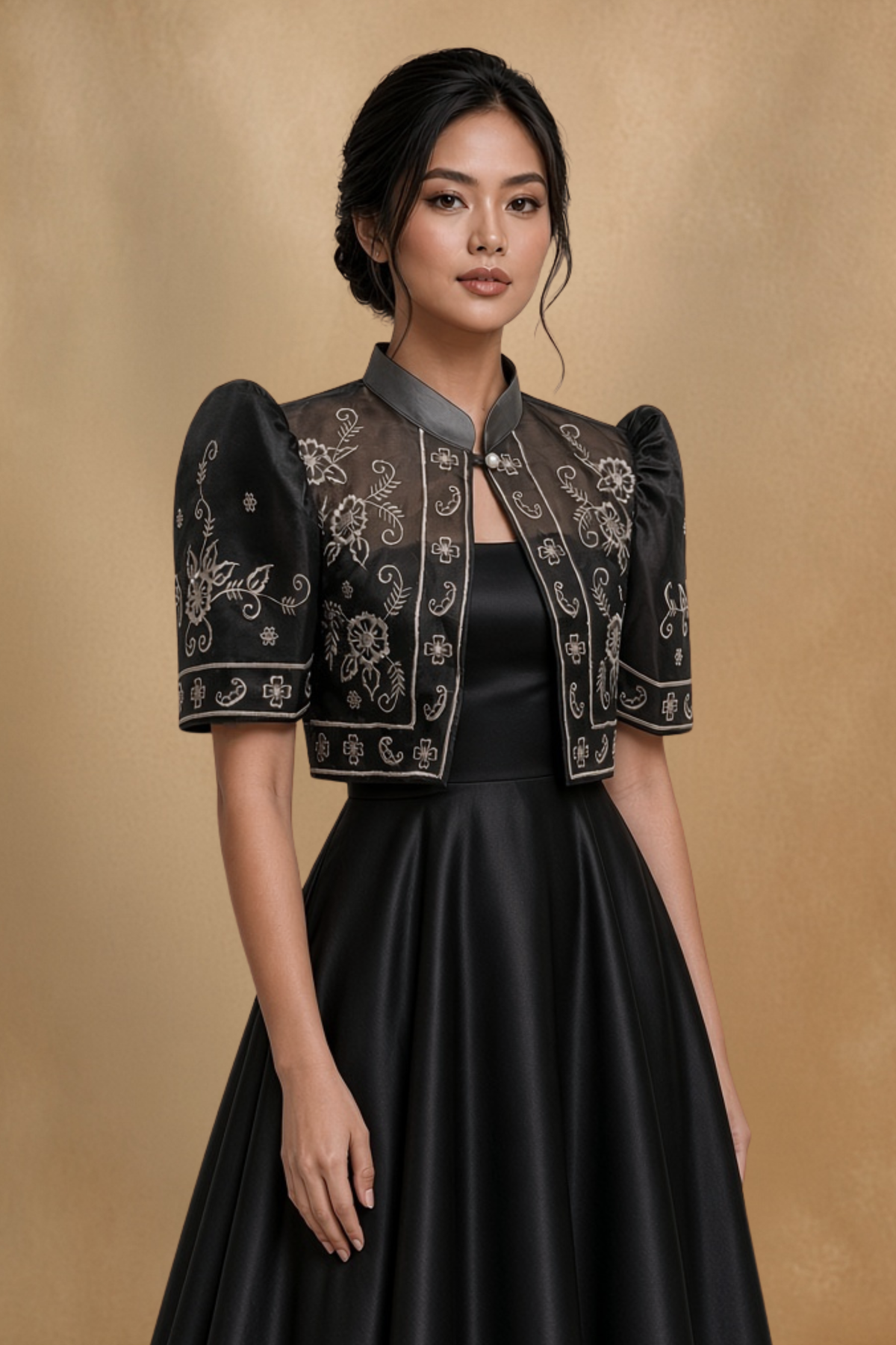 Elegant Filipiniana Bolero