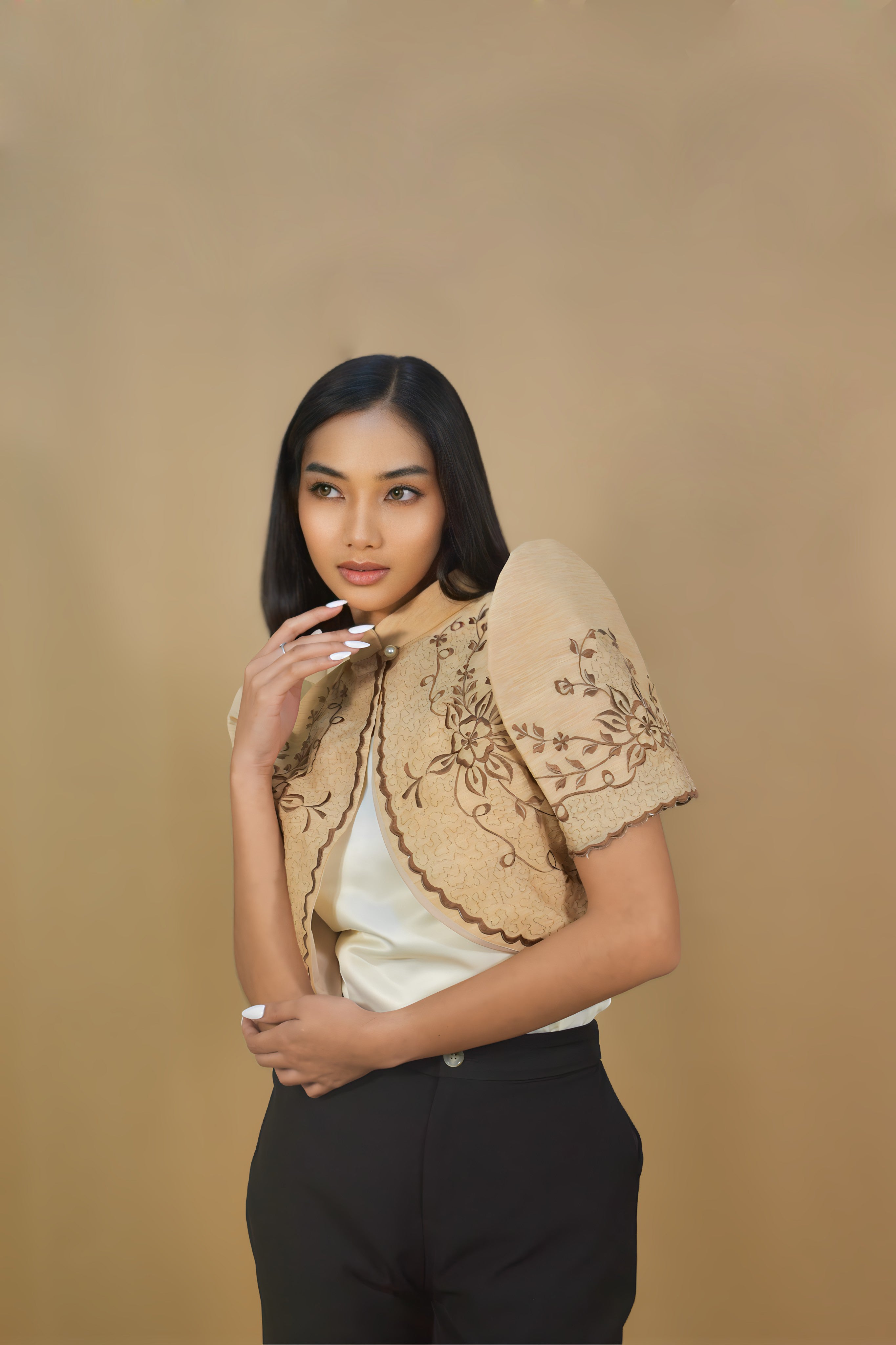 Elegant Brown Bolero for Women