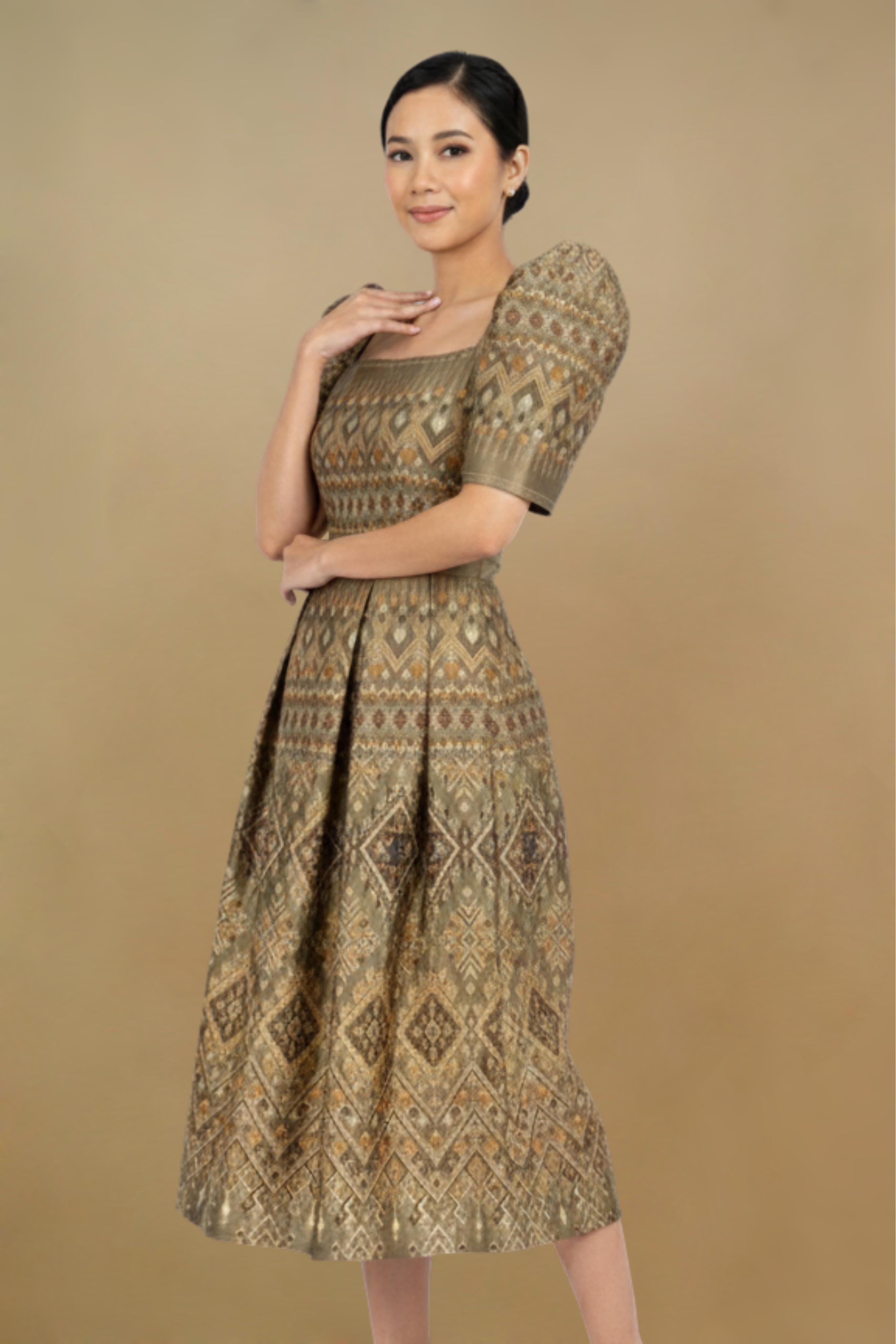 Ethnic Filipiniana Dress