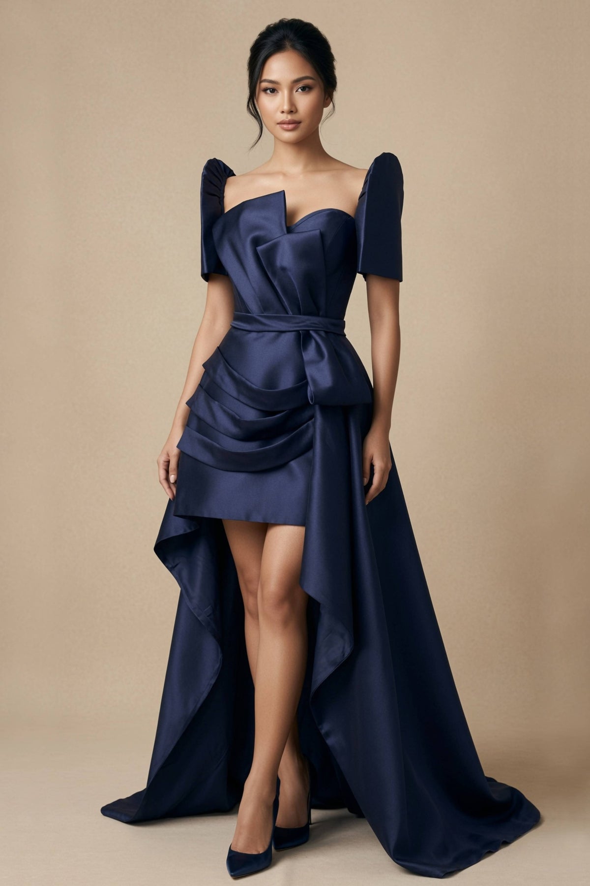 Elegant Filipiniana Dress
