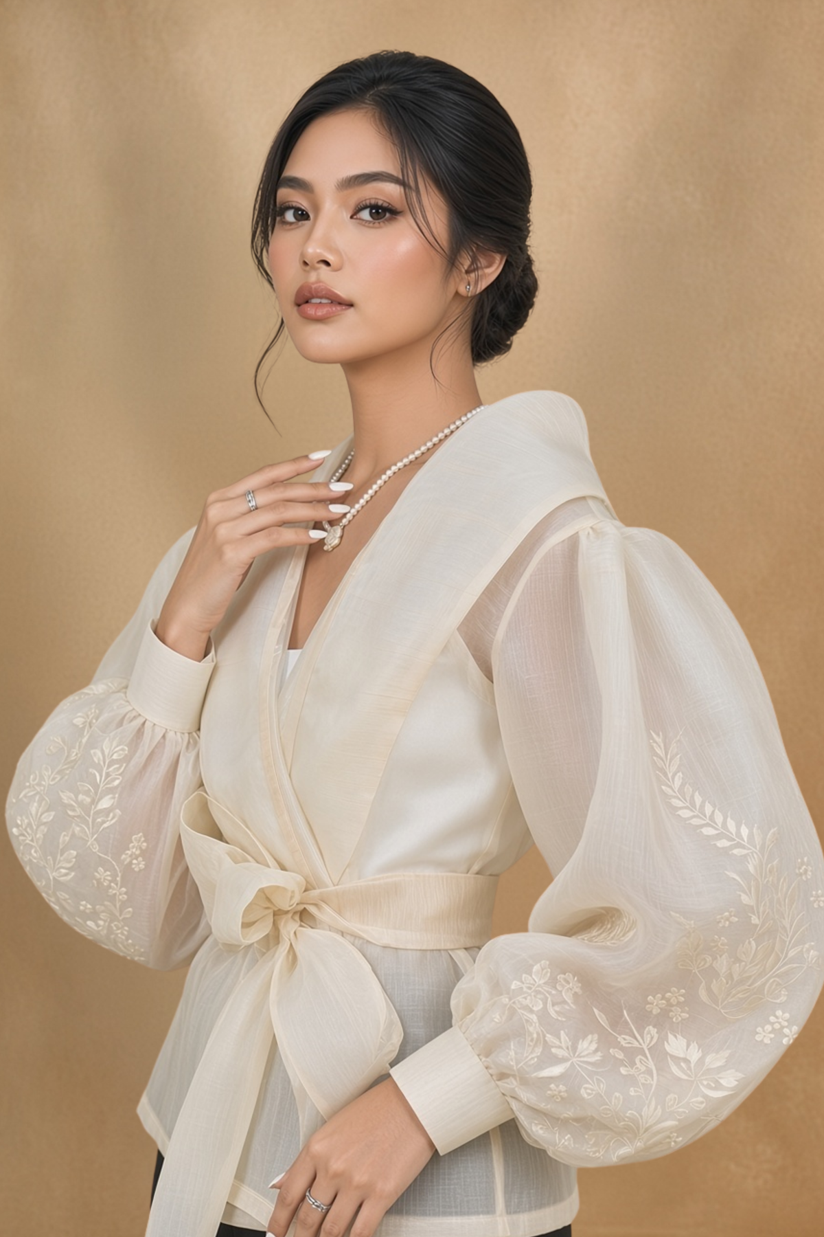 Cocoon Filipiniana Kimona
