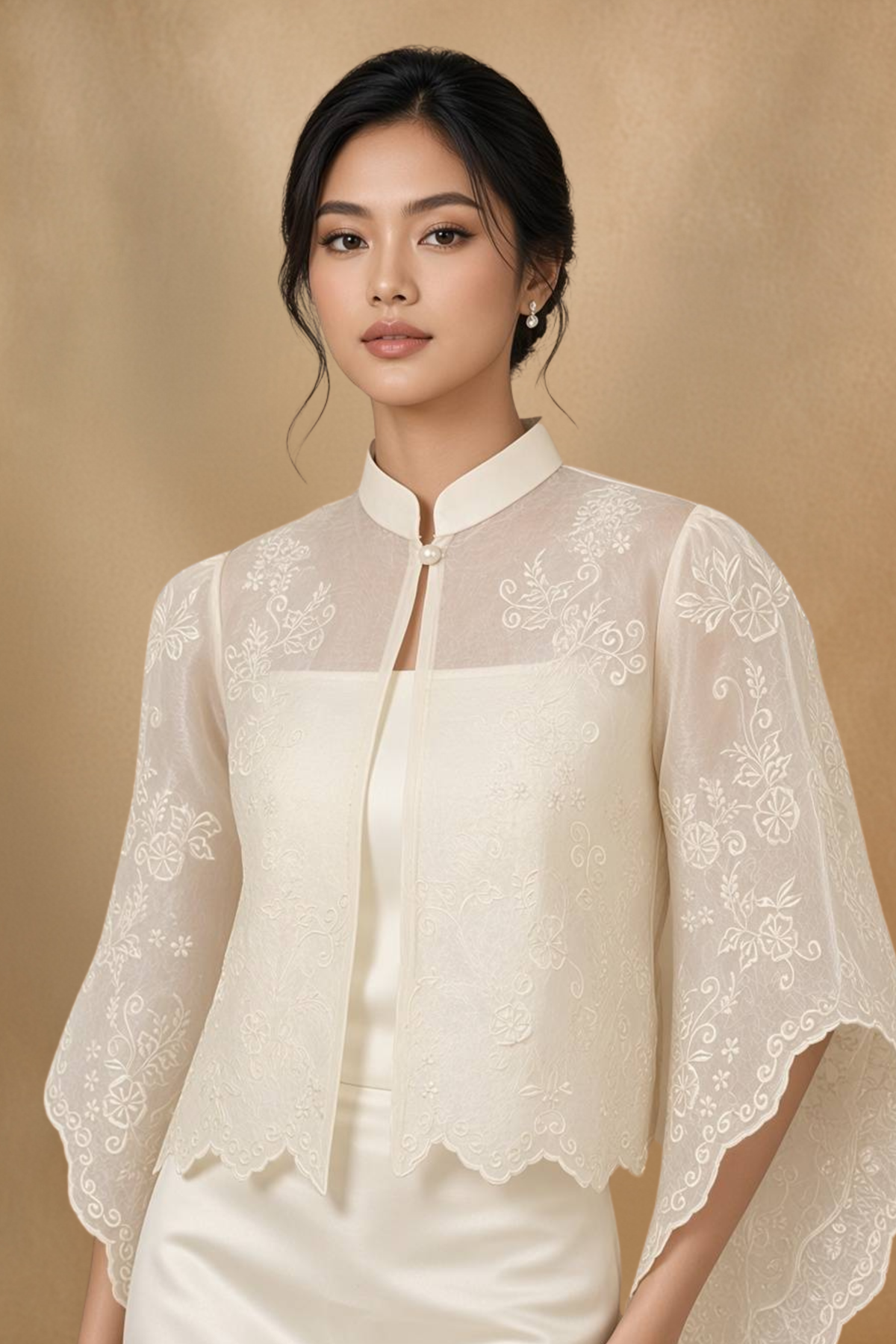 Elegant Filipiniana Kimona