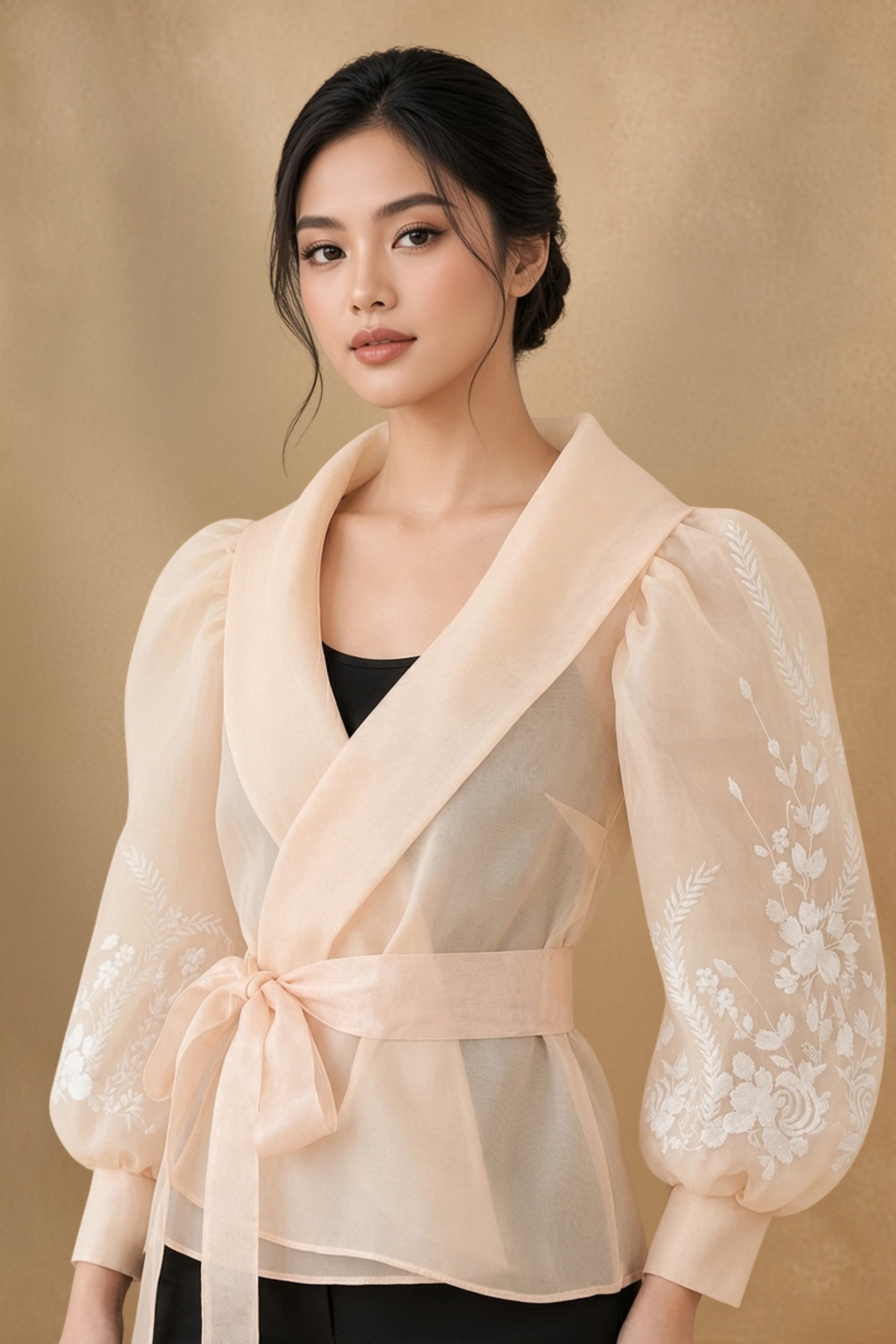 Elegant Filipiniana Kimona