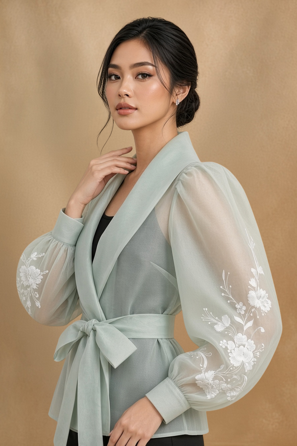 Modern Filipiniana Kimona