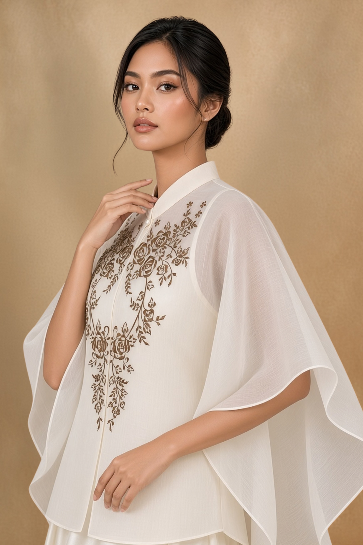 Elegant Filipiniana Top