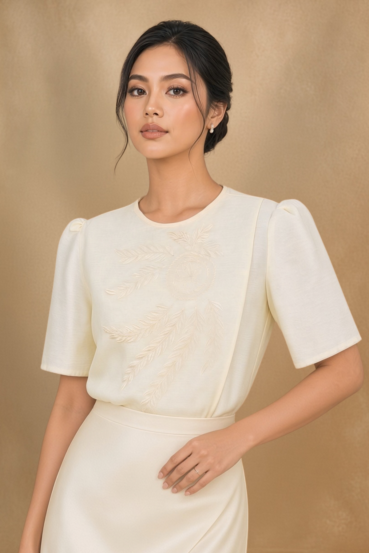 Elegant Filipiniana Top