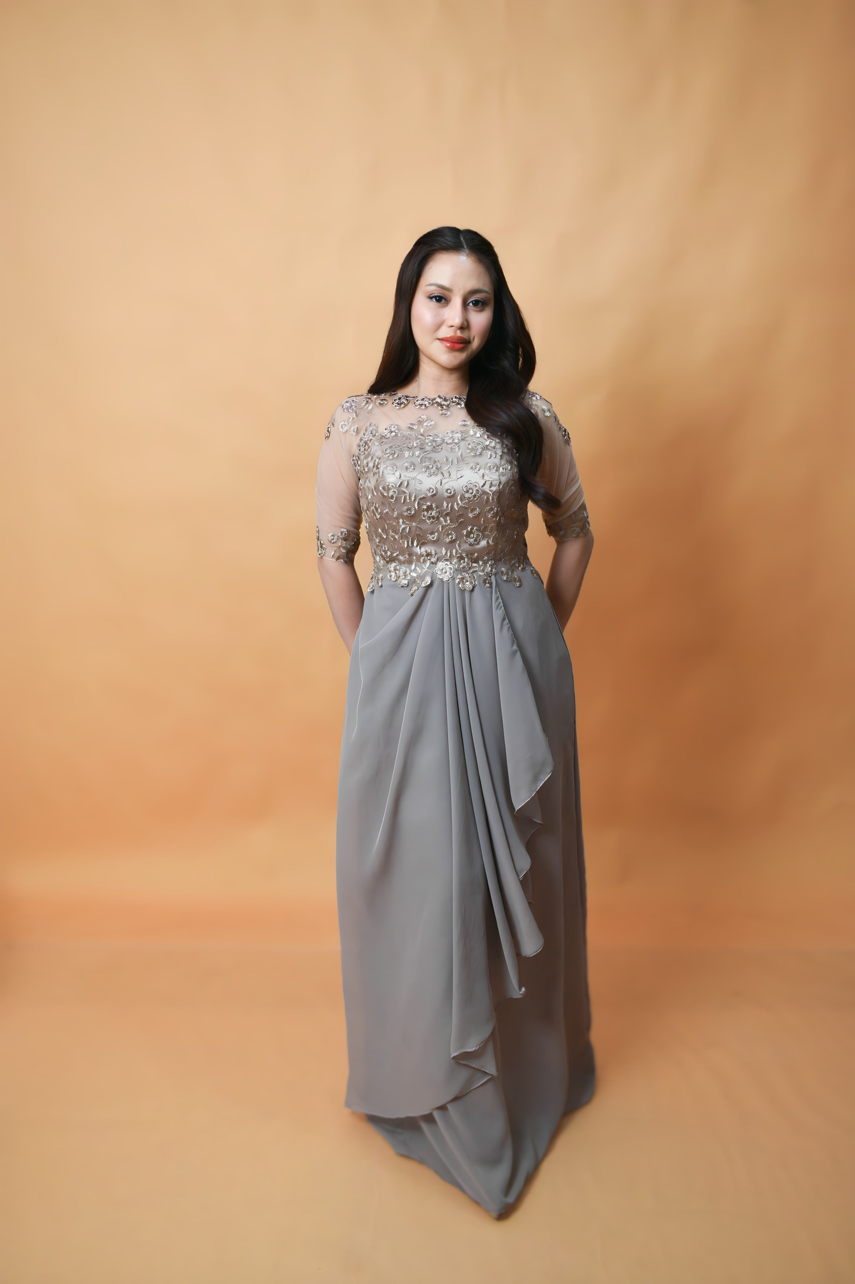 Formal Filipiniana Gown for Mother