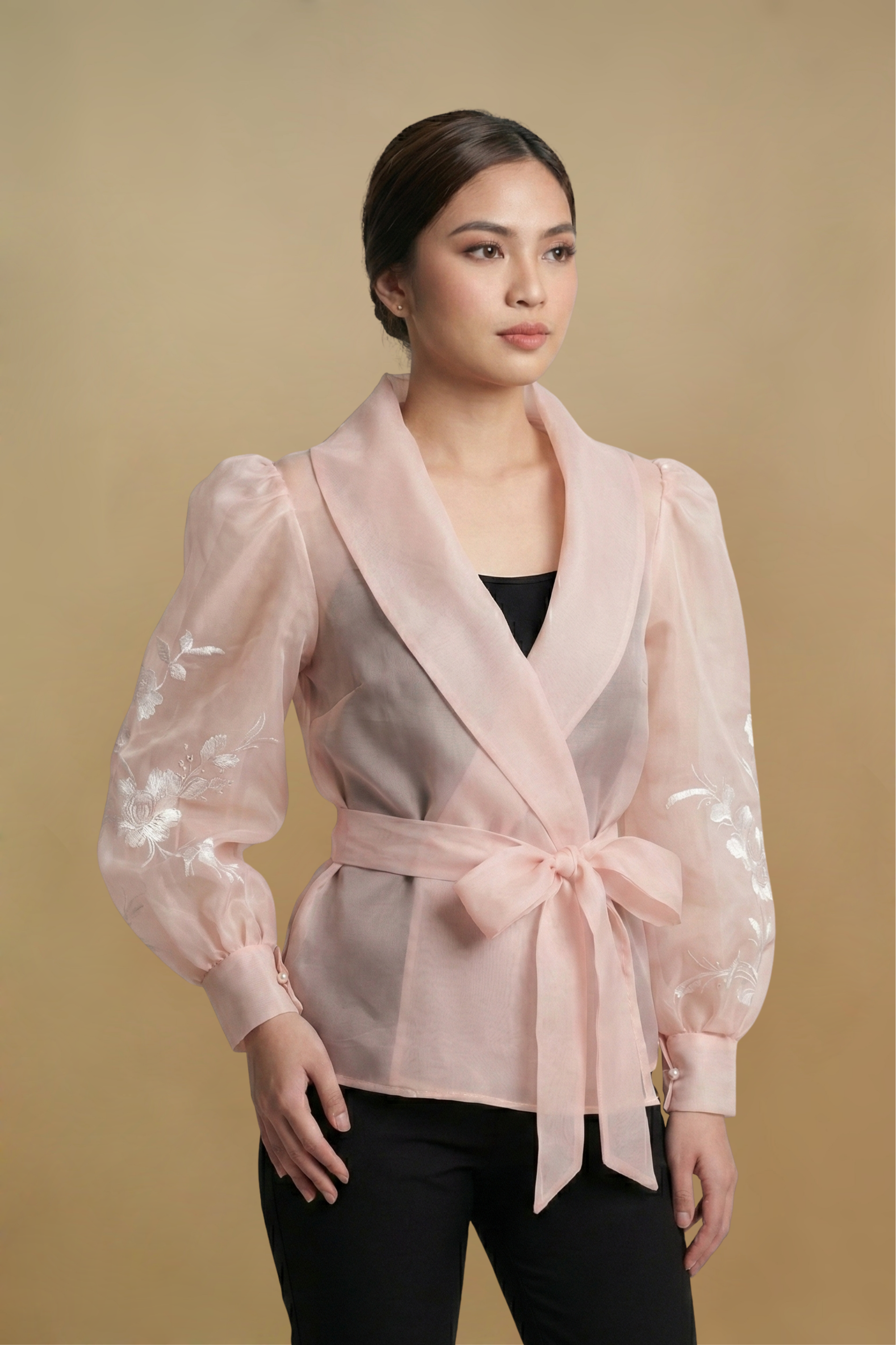 Hand-Painted Filipiniana Panuelo