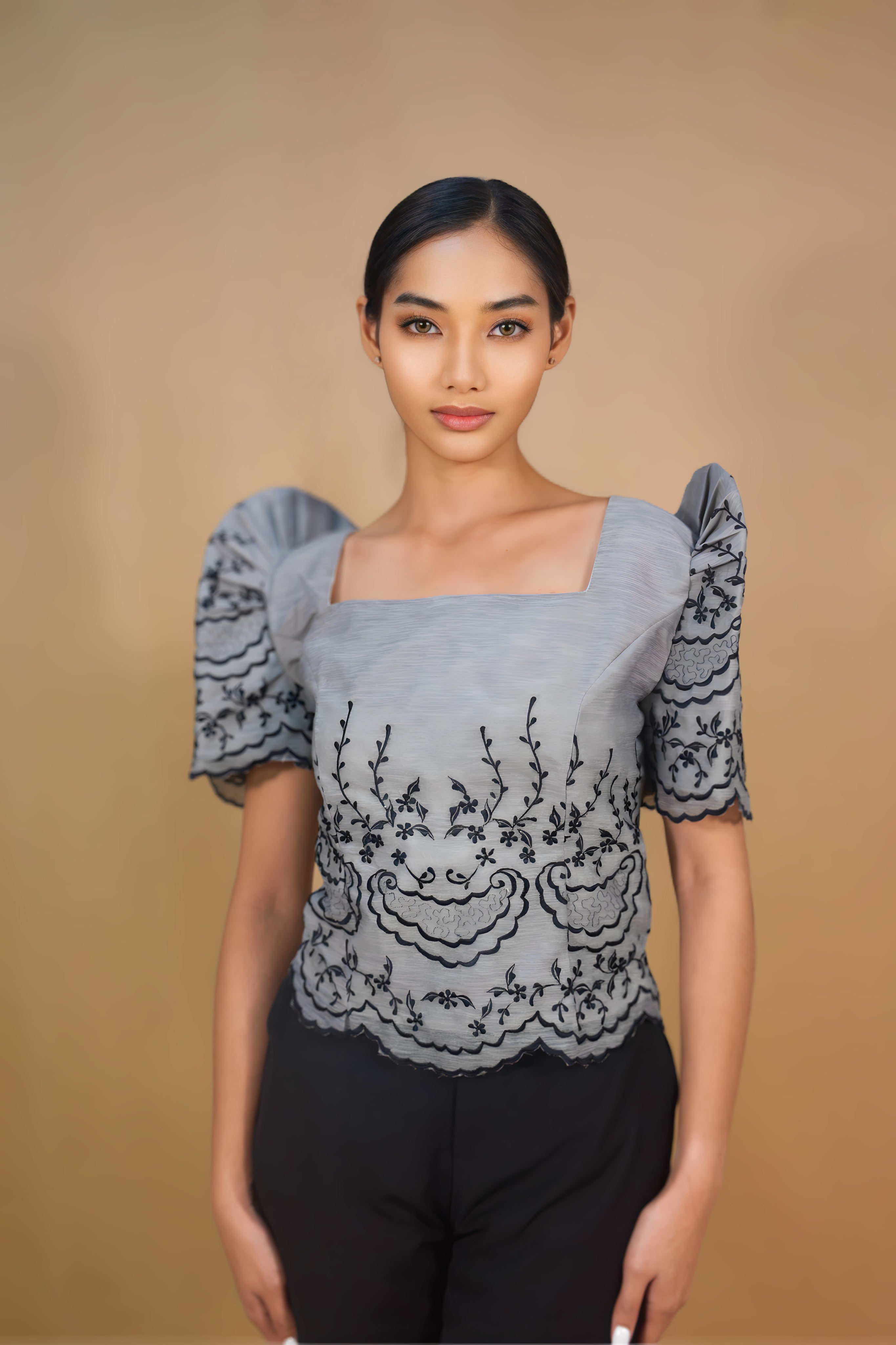Sophisticated Filipiniana Blouse for Women