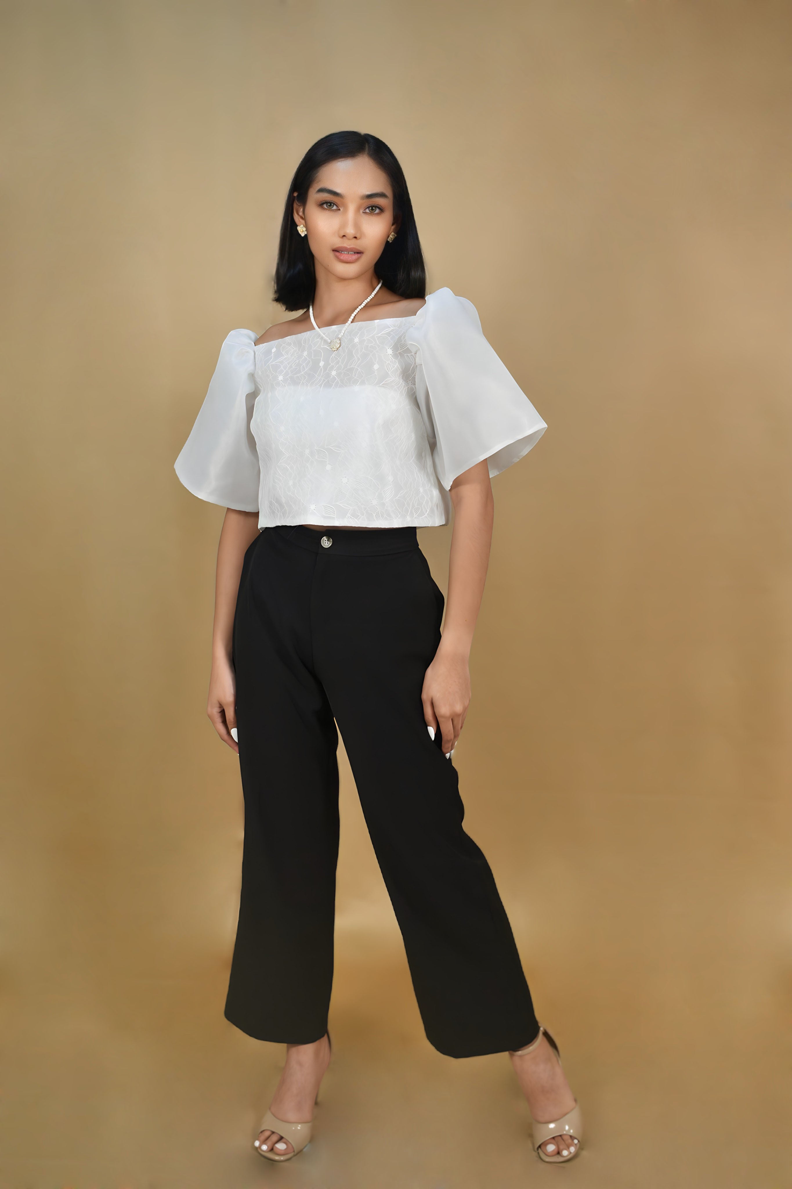 Women's Filipiniana Kimona for Office Wear