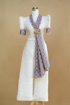 White Filipiniana Set