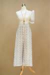 One Shoulder Filipiniana Top