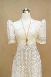 Beige Filipiniana Set
