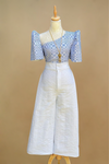 Handwoven Pinilian Filipiniana Set