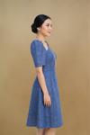 LUNA HANDWOVEN INABEL FILIPINIANA DRESS - HW007
