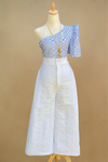 One Shoulder Filipiniana Set