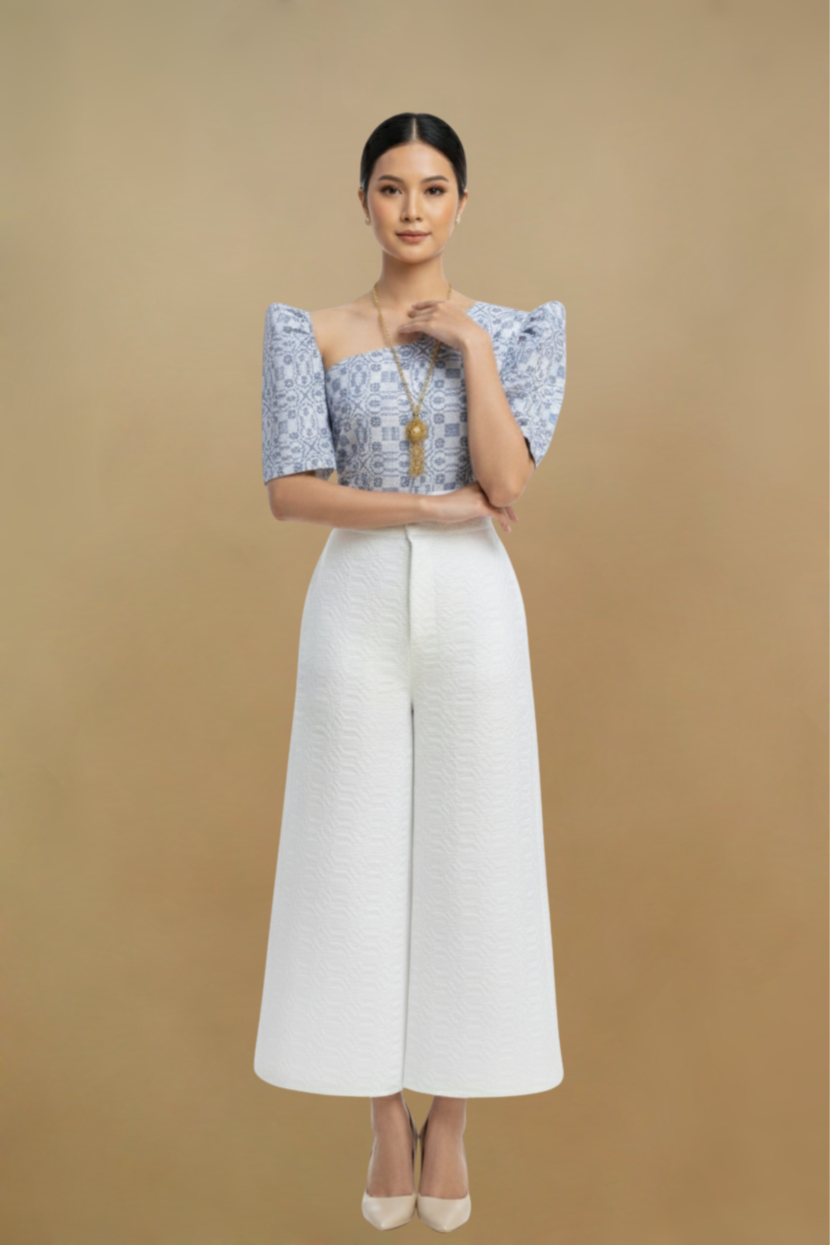 KEANNA HANDWOVEN PINILIAN FILIPINIANA SET