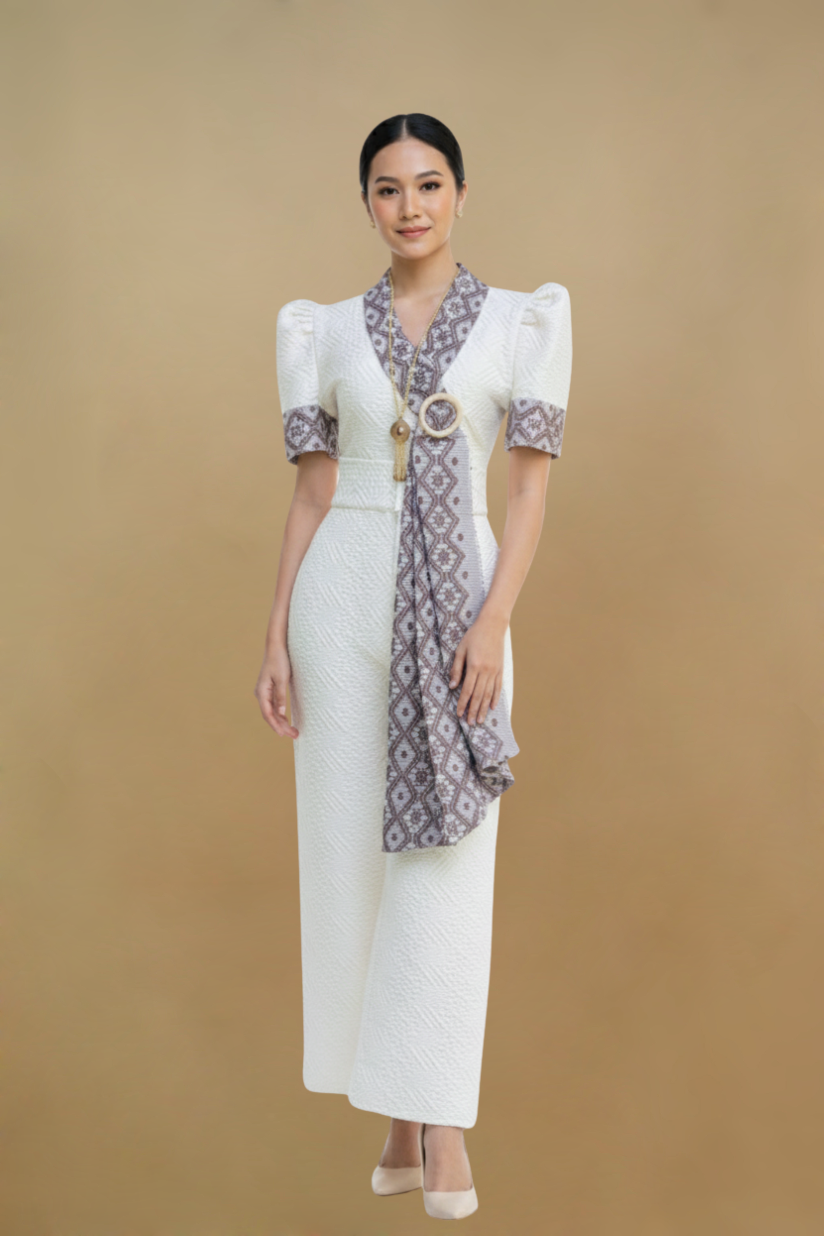 JEAN HANDWOVEN PINILIAN FILIPINIANA SET