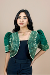 Classic Emerald Green Bolero