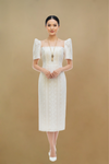 AMINAH HANDWOVEN PINILIAN FILIPINIANA DRESS - HW002
