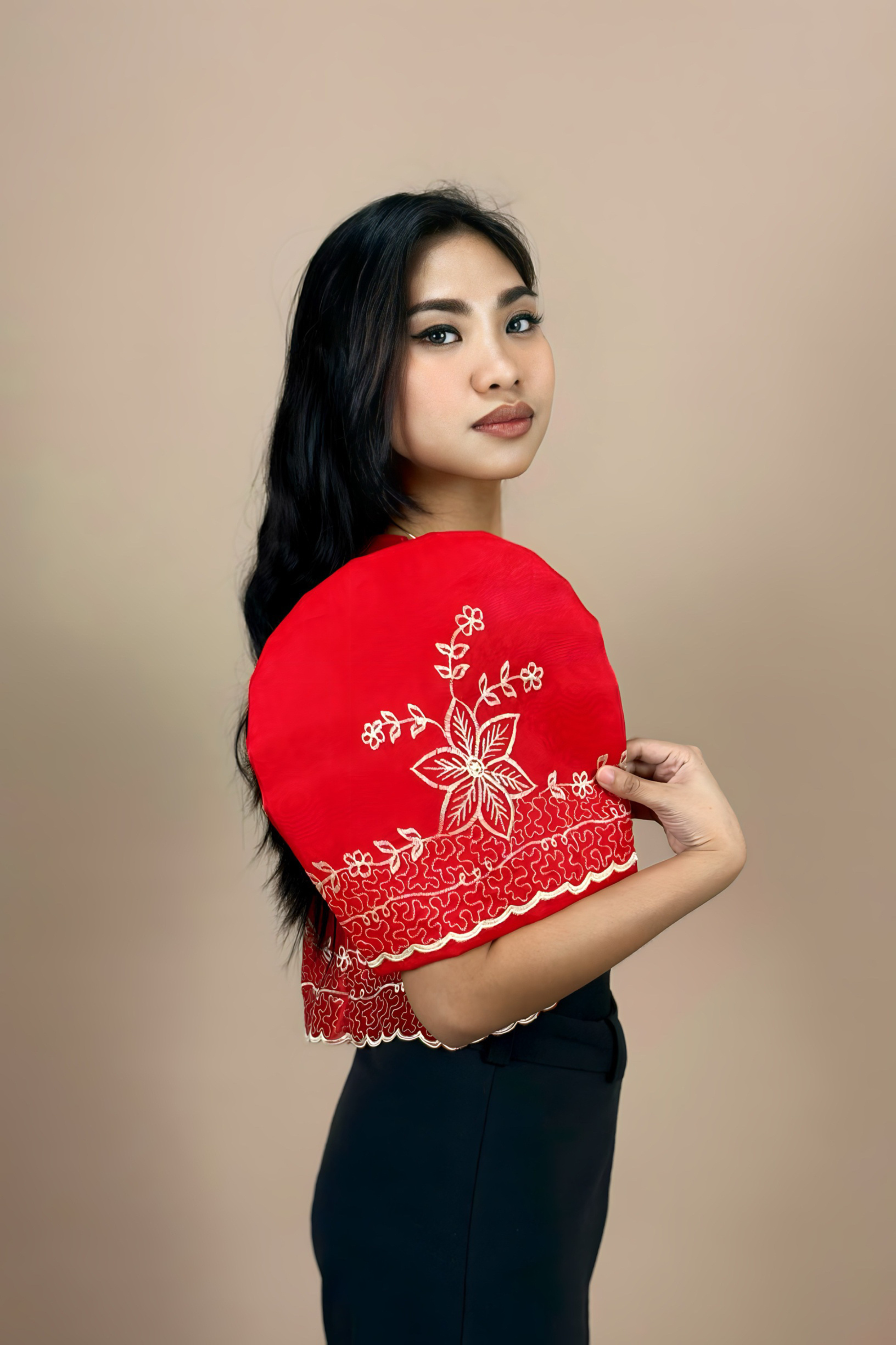 Timeless Red Bolero