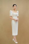 AMINAH HANDWOVEN PINILIAN FILIPINIANA DRESS - HW002