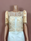 Beige Filipiniana Bolero