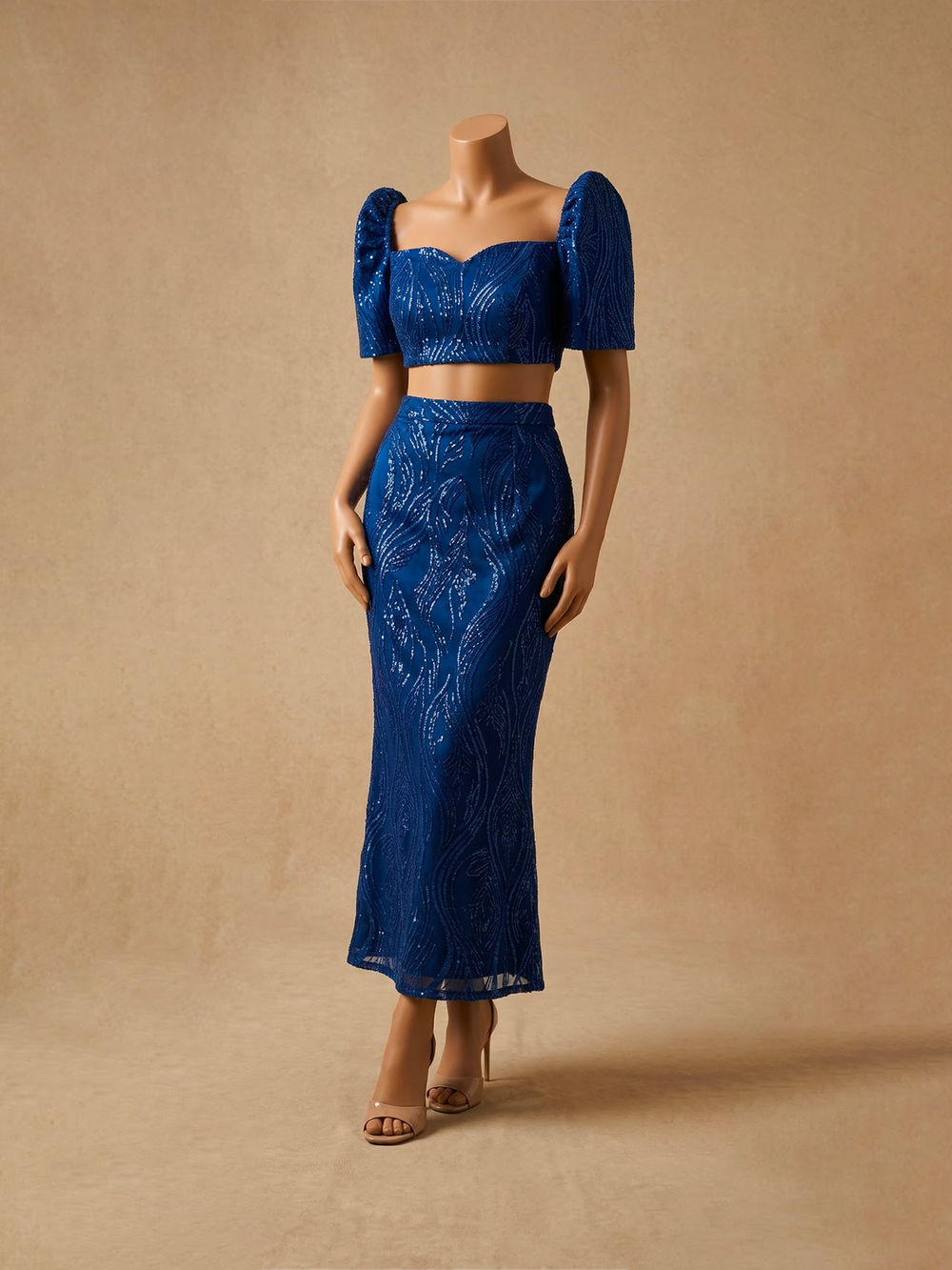 modern filipiniana dress blue Modern Filipiniana Dress, Philippine Fabric, Formal Wear, Lace Overlay Design, For Mom, Filipino Wedding Wear, Hablon Accent