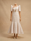 AMARI HANDWOVEN PINILIAN FILIPINIANA DRESS - HW001