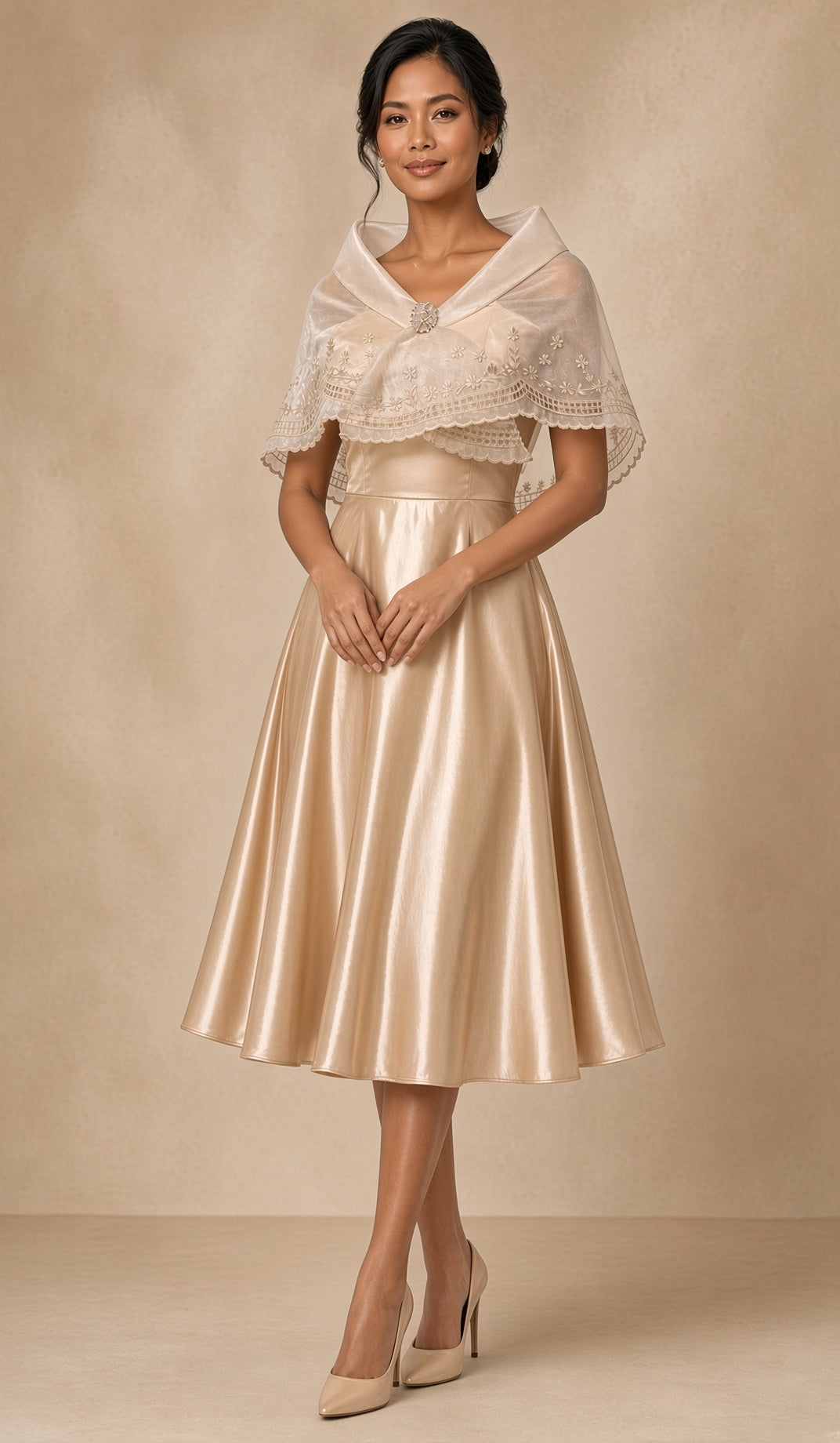 Modern Filipiniana Dress