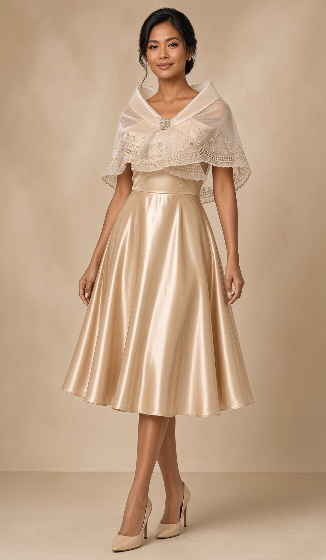 Modern Filipiniana Dress