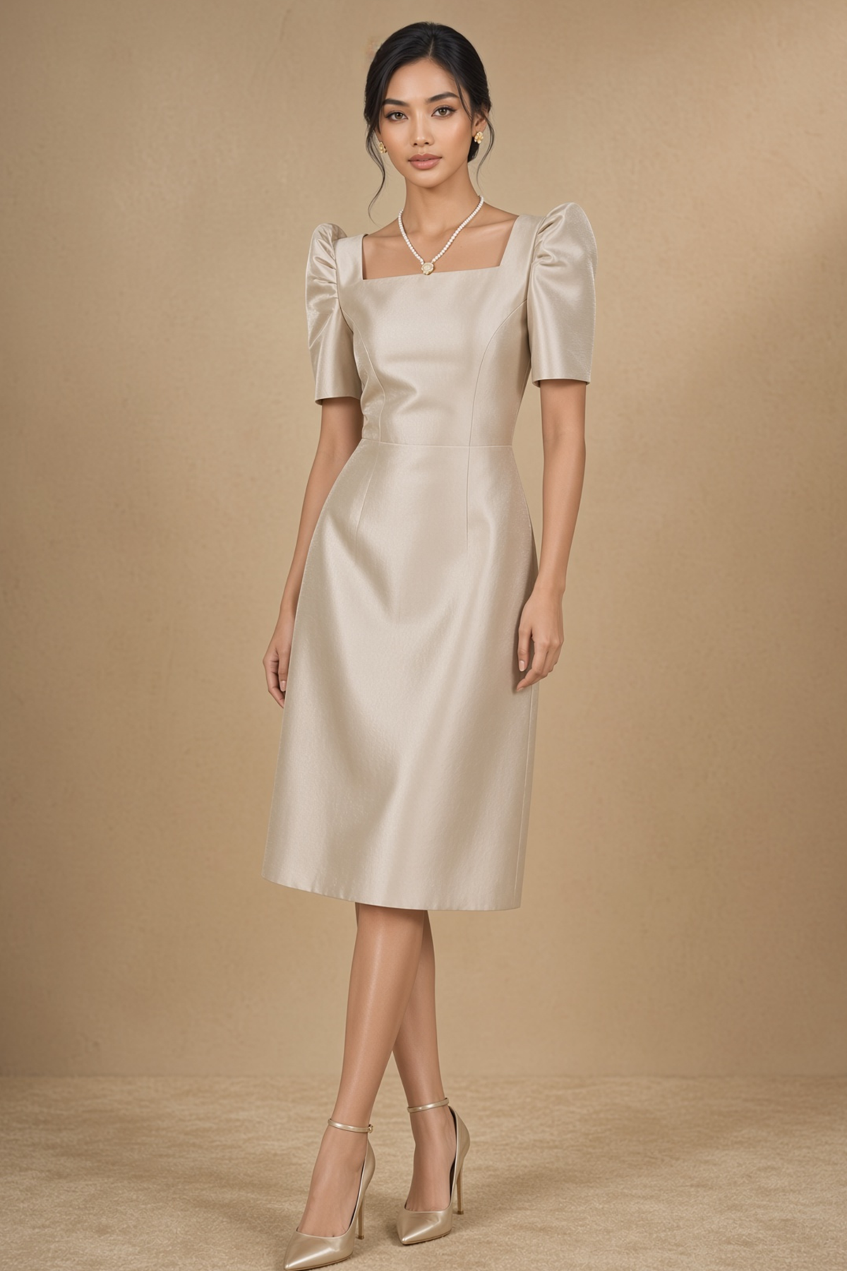 Modern Filipiniana Dress