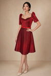 Red Filipiniana Dress