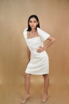 Modern White Full Laced Filipiniana Dress