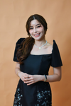 Black Gazaar Modern Filipiniana Dress