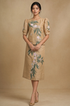 Hand Painted Filipiniana Top & Skirt