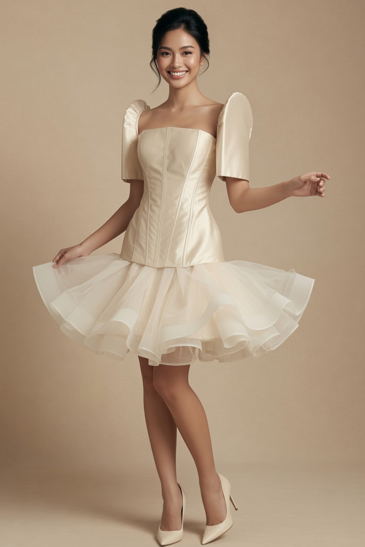 Modern Filipiniana Dress