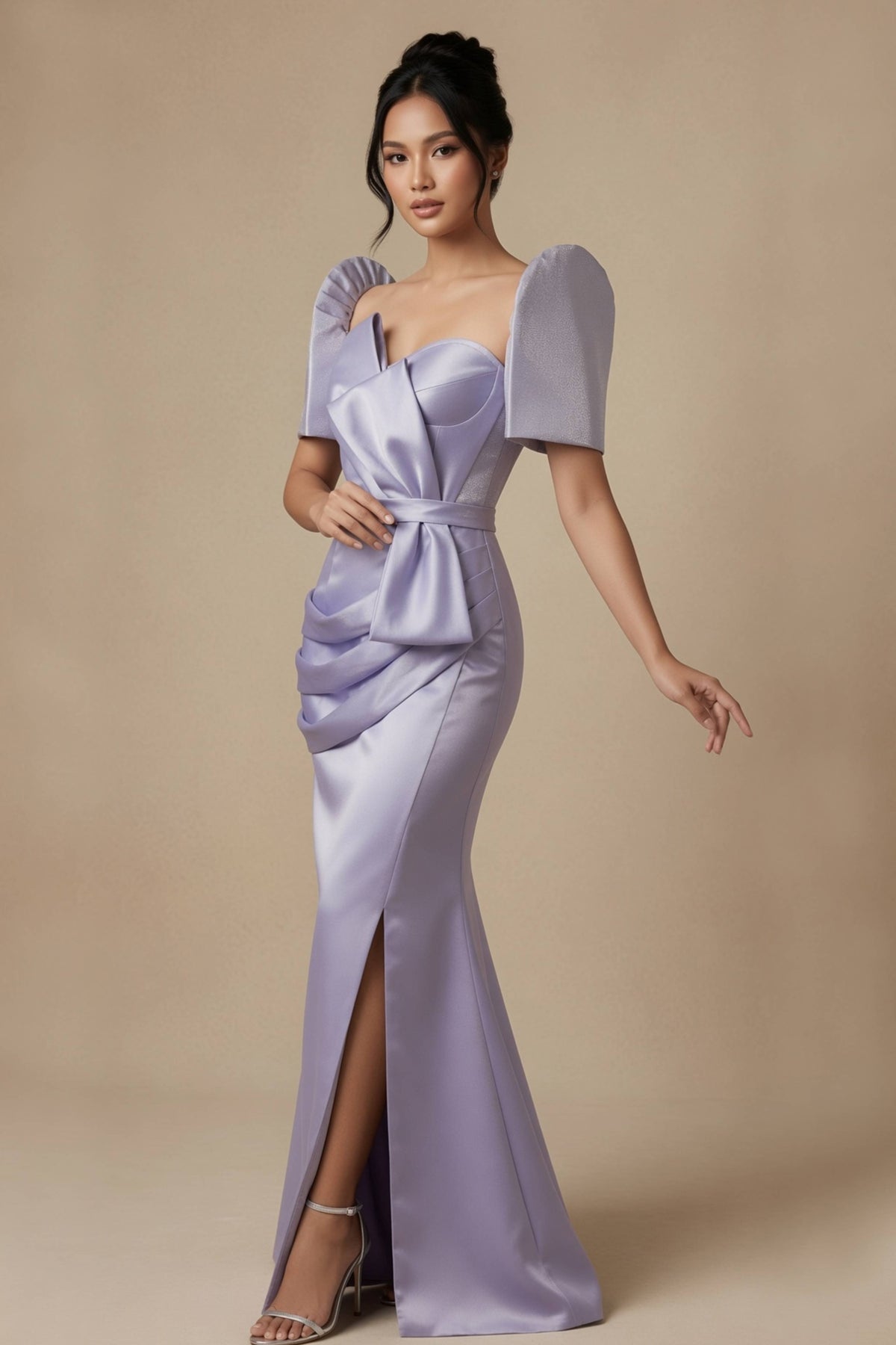 Elegant Filipiniana Dress