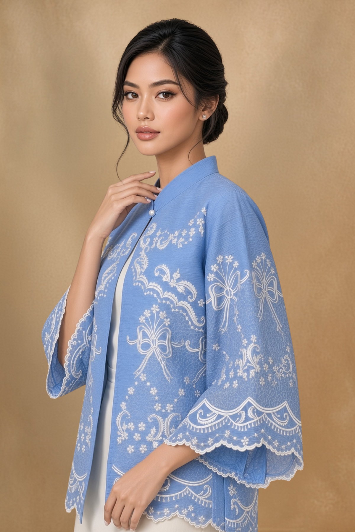 Elegant Filipniana Kimona