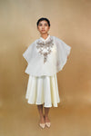 White Filipiniana Kimona 