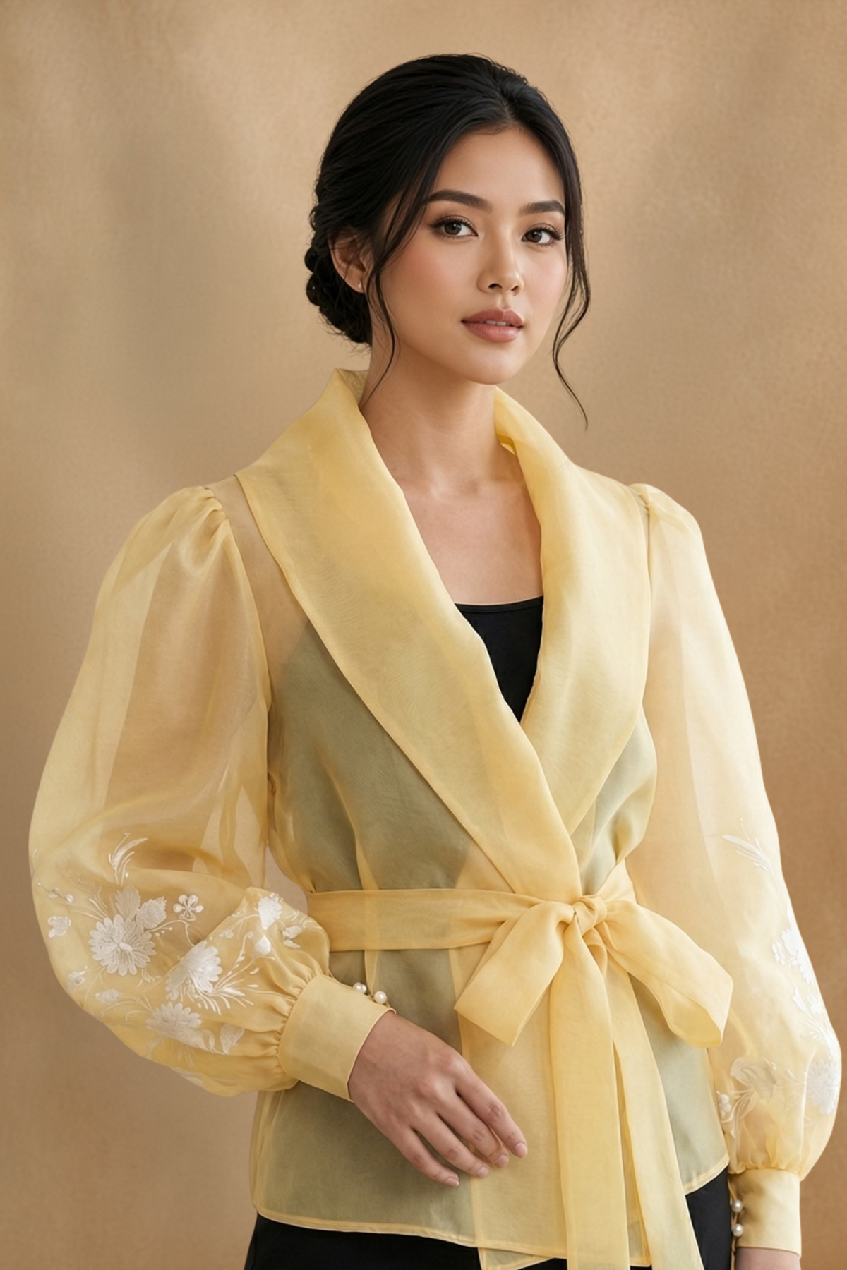 Elegant Filipiniana Kimona